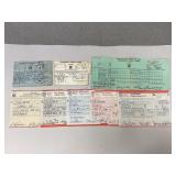 1960ï¿½s & 70ï¿½s Ontario Fishing License Collection