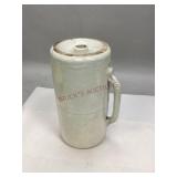 Unique Primitive Stoneware Bedwarmer
