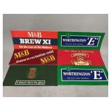 Assortment of Bar Beer Advertisement Mats