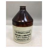 Vintage Schwartz & Klein Co. Stoneware Jug