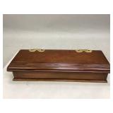 Vintage Hinged Wooden Box