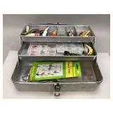 Metal Fishing Tackle Box