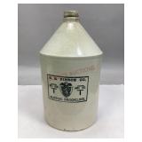 Vintage R.C.P. Co. Stoneware Advertising Jug