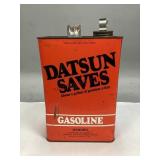 Vintage Metal Datsun Gasoline Can