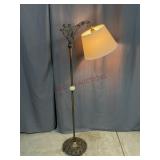 Brass Floor Lamp with Uranium Accent