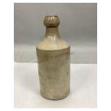 Antique Salt-Glazed Stoneware Bottle