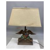 Vintage Ceramic American Eagle Table Lamp