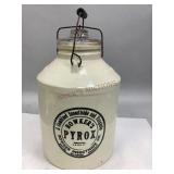 Bowker Insecticide Co. Stoneware Lidded Crock