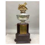 Vintage Warren OH Metal & Plastic Trophy