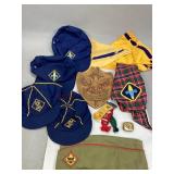 Assorted Boy Scout & Cub Scout Memorabilia