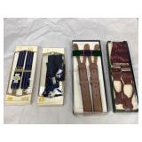 Assorted Vintage Boxed Suspenders