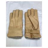 Daniel Hays Leather Gloves with Knit Lining