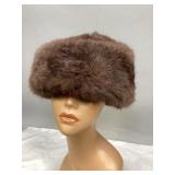 North King Genuine Leather & Rabbit Ushanka Hat