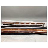 Assorted Styles of Belts