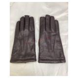 Genuine Leather Gloves with Knitted Lining