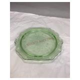 Anchor Hocking Princess Pattern Footed Cake Plate