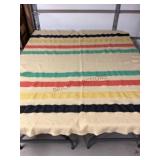 Vintage JCPenney Polar Star Wool Blanket