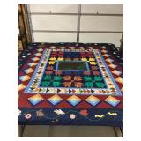 Handmade Autumn Colors/Woodland Quilt