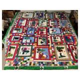 Very Large Christmas Quilt