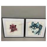 Watercolor Prints of Dogs