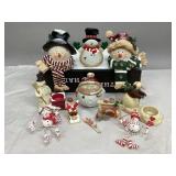 Assorted Christmas Snowman Decor & More