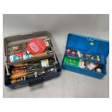 Tackle Boxes Filled with Tools