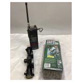 Handheld Radio, Scope & Tree Stand Life Line