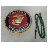 Dress Uniform Fourragere & Marine Corps Plaque