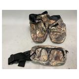 Camo Shoe Covers and Pouch