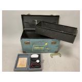 Radio Tube Chest, Tubes & Honeywell Tester