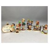 Assorted M.I. Hummel Figurines
