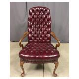 Tufted Gooseneck Armchair