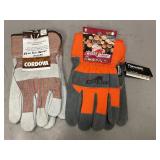 Two Pairs of Work Gloves