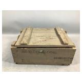 Military Wooden Crate