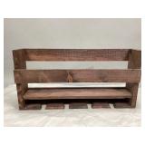 Wooden Shelf & Wine Rack