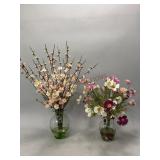 Decorative Floral Arrangements in Vases