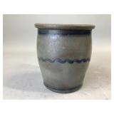 3 Stripe Stoneware Crock