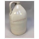 Vintage E.S. &B Salt-Glazed Stoneware Jug