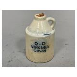 Old Virginia Cawn Mini Stoneware Jug