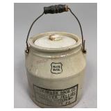 Cruikshank Bros. Co. Lidded Stoneware Crock