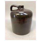 Antique Brown Albany Slip Glaze Stoneware Jug