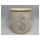 Union Stoneware Co. Red Wing No. 5 Crock