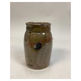 Brown Glazed Pottery Jar/Crock