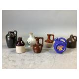 Miniature Stoneware Crocks and Jugs