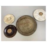 Assorted Stoneware Crock Lids
