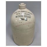 W. M. Radam's Microbe Killer No. 2 Stoneware Crock