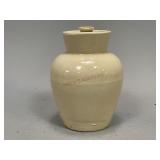 Copenhagen Snuff Stoneware Lidded Crock