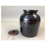 Stoneware Crock with Lid