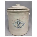 New Brighton No. 3 Lidded Stoneware Crock
