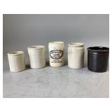Miscellaneous Miniature Stoneware Crocks